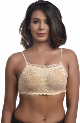 Norvia BralateSingleDori Women T-Shirt Lightly Padded Bra(Beige)
