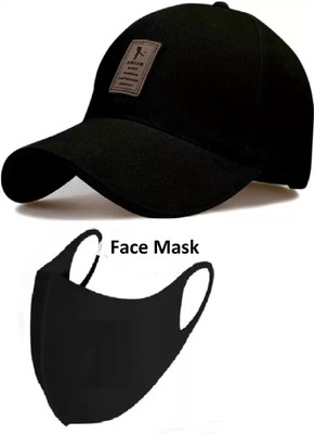 baki in Self Design Sports/Regular Cap Cap(Pack of 2)