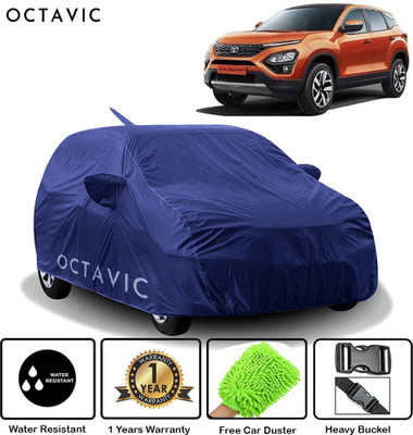 octavic Car Cover For Tata Harrier (With Mirror Pockets)(Blue)