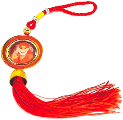 AK ULTIMATE sai baba car hanging Car Hanging Ornament(Pack of 1)