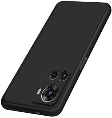 Caseline Back Cover for 1+ 10R 5G, OnePlus 10R, OnePlus 10R 5G(Black, Grip Case, Silicon, Pack of: 1)