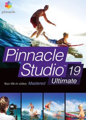 Pinnacle Studio 19 Ultimate ,Advanced Video Editing and Screen Recording, Special Edition with Expansion Pack Only(Code in the Box - for PC)