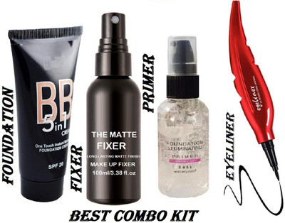 KAIASHA makeup kit BB 5 IN 1 FOUNDATION(4 Items in the set)