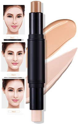 LILLYAMOR NATURAL MATTE 2 IN 1 HIGHLIGHTER & CONTOUR STICK Concealer(BEIGE, 6.2 g)
