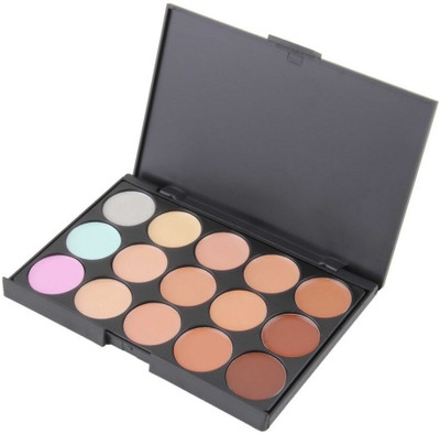 Latixmat 15 long lasting multi color creamy Concealer Palette  Concealer(MULTICOLOR, 22 g)