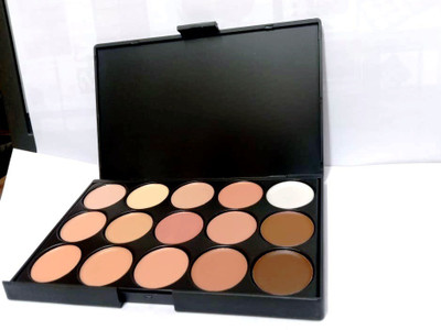 tanvi27 15 Color Cream Concealer Palette  Concealer(MULTI COLOR, 18 g)