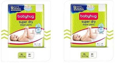 babyhug Super dry diaper pants - XL26 - ( Pack of 2 ) - XL