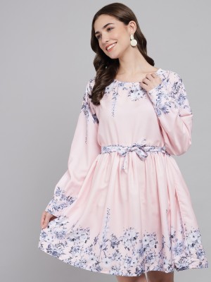 FUNDAY FASHION Women A-line Pink Dress