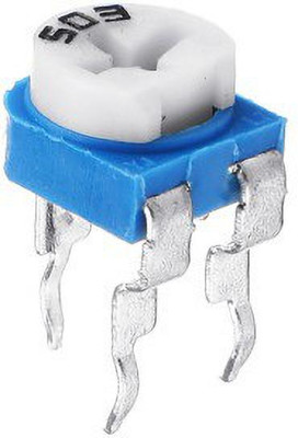 jivith 50K ohm Variable Resistor - Preset (RM065 Package) Electronic Components Electronic Hobby Kit