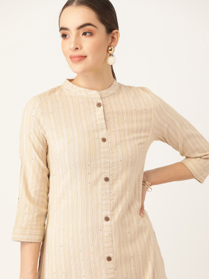 ANOUK Women Ethnic Top Palazzo Set