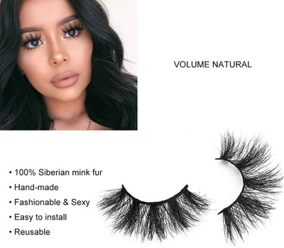 Aylily Best Natural 3D Volume Eyelashes(Pack of 1)