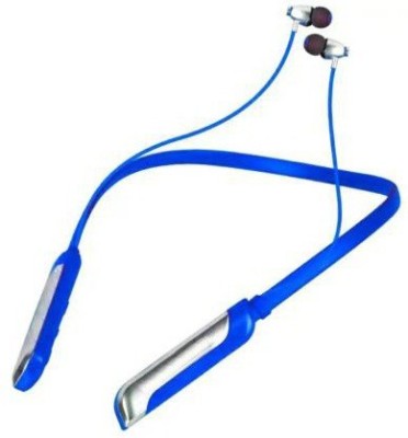 xerovex Wireless Neckband with 40-50 Hours Playtime, Bluetooth 5.1 Bluetooth without Mic Headset(Multicolor, In the Ear)