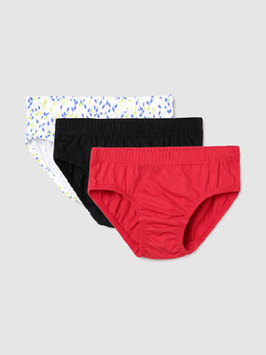 MAX Brief For Boys(Multicolor Pack of 3)