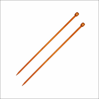 Jyoti Knitting Pin - Bamboo (2 Pairs of 14 Inches / 35cm of Size 03) Knitting Pin(Pack of 4)