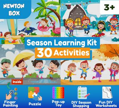Little Olive 5 in 1 combo Season Theme Learning and Education Gift Set