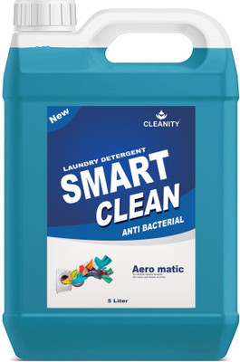cleanity Liquid Detergent for front and top load washing machine (5000Ml) Lavender Liquid Detergent(5 L)