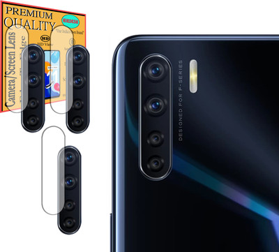 HIRDESH Back Camera Lens Glass Protector for OPPO F15(Pack of: 3)