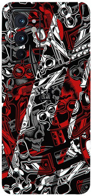AsSkin OnePlus 9RT 5G, one plus 9rt 5g Mobile Skin(Ultra Super Color Arms Fiber With High Matte Finish.)