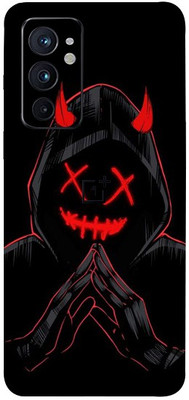 AsSkin OnePlus 9RT 5G, one plus 9rt 5g Mobile Skin(Ultra Super Black Devil Fiber With High Matte Finish.)