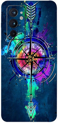 AsSkin OnePlus 9RT 5G, one plus 9rt 5g Mobile Skin(Ultra Super Color Compass Fiber With High Matte Finish.)