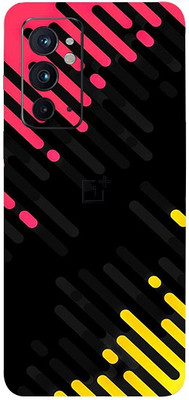 AsSkin OnePlus 9RT 5G, one plus 9rt 5g Mobile Skin(Ultra Super Abstract Lines Fiber With High Matte Finish.)
