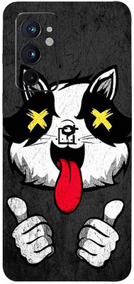 AsSkin OnePlus 9RT 5G, one plus 9rt 5g Mobile Skin(Ultra Crazy Cat Fiber With High Matte Finish.)