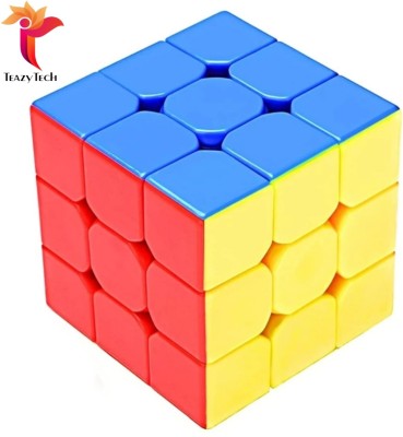 Jeevan jyoti agency High Speed Stickerless Smooth Turning Magic Cube Learning Brainstorming J25(1 Pieces)