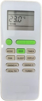 Ehop AC145 Compatible Remote Control for Air Conditioner VE-145 IFB Remote Controller(White)