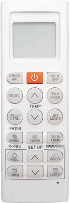 J.K. WEBSHOP Dual Inverter Ac Remote Compatible For  AC LG Remote Controller(White)
