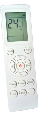 Ehop Compatible remote control for AC with Ifeel Button VE-247 Daikin Remote Controller(White)