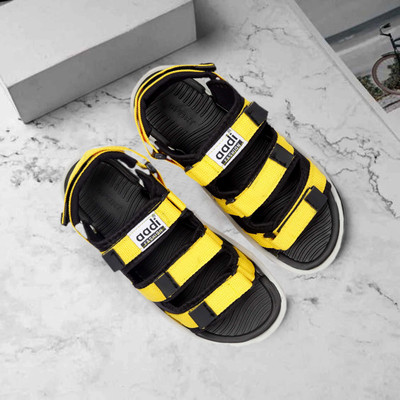 aadi Men Casual(Yellow, Black , 8)