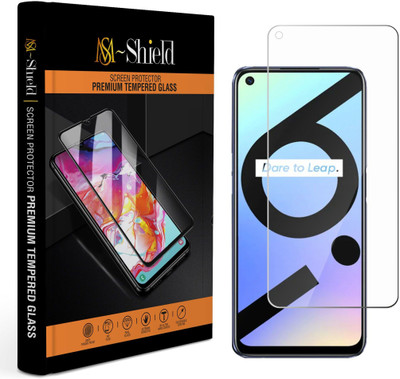MS-Shield Edge To Edge Tempered Glass for Realme 6i(Pack of 1)