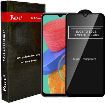 FAD-E Edge To Edge Tempered Glass for Samsung Galaxy M33 5G(Pack of 1)