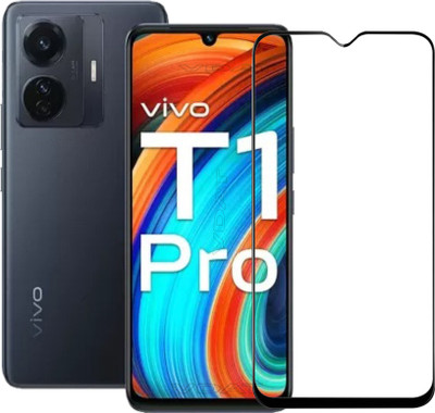 VDAT Edge To Edge Tempered Glass for vivo T1 Pro 5G(Pack of 1)