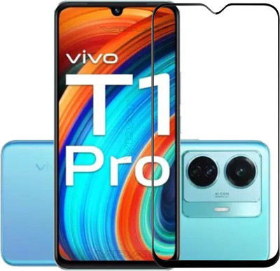 Hyper Edge To Edge Tempered Glass for vivo T1 Pro 5G(Pack of 1)