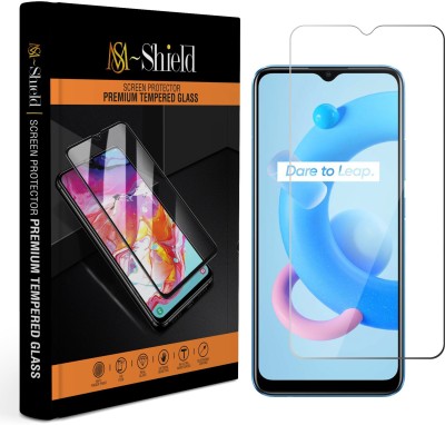 MS-Shield Edge To Edge Tempered Glass for Realme C11 2021(Pack of 1)