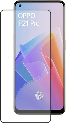 Bai and kaka Edge To Edge Tempered Glass for Oppo F21 Pro 5G(Pack of 1)