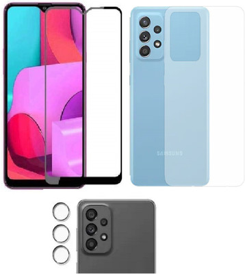 COVER CAPITAL Front and Back Tempered Glass for Samsung Galaxy A23 5G(Pack of 3)