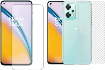 Bai and kaka Front and Back Tempered Glass for Oneplus Nord Ce 2 Lite 5G(Pack of 2)
