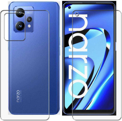 DOWRVIN Front and Back Tempered Glass for Realme Narzo 50 Pro 5G(Pack of 2)