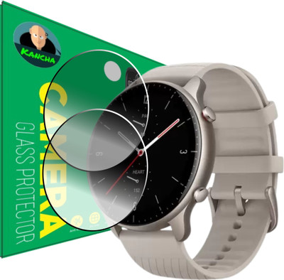 KANCHA Screen Guard for Amazfit GTR 2 New Version Smartwatch(Pack of 2)