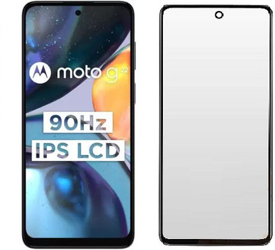 HOBBYTRONICS Edge To Edge Tempered Glass for Motorola G42, Moto G42 Matte(Pack of 1)