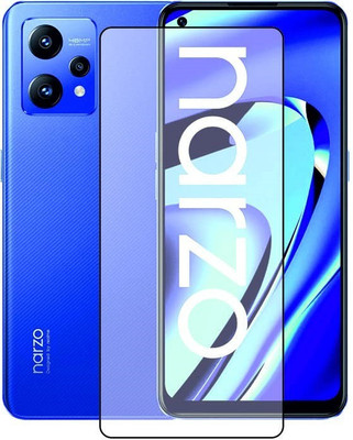 welldesign Edge To Edge Tempered Glass for realme Narzo 50 5G(Pack of 1)