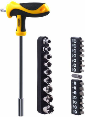 SHB 25 in 1 Multi Bits Hex Socket Long Handle Screwdriver Set(Pack of 1)