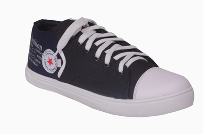 ADIISH Stylish Sneakers for student/ college Men's/Boy's (Black/Blue-9) Sneakers For Men(Black , 9)