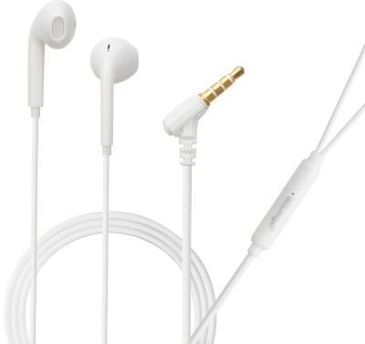 Hitage HB-759 Tangle Free Stereo Music HD Calls Multi colors Earphones Wired Headset(White, In the Ear)