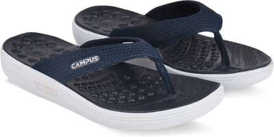 CAMPUS Women Flip Flops(Navy , 6)