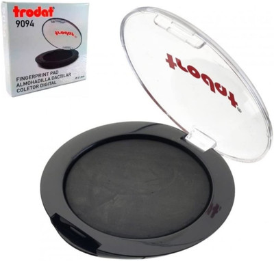 Trodat Inkless Fingerprint Pad Thumbprint Pad / Elegant(Set Of 1, Black)