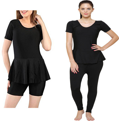 Rzlecort Swimwear swimming Costume/Swimsuit Solid Women Swimsuit