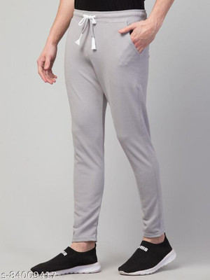 Krishna Enterprises Regular Fit Men Grey Trousers